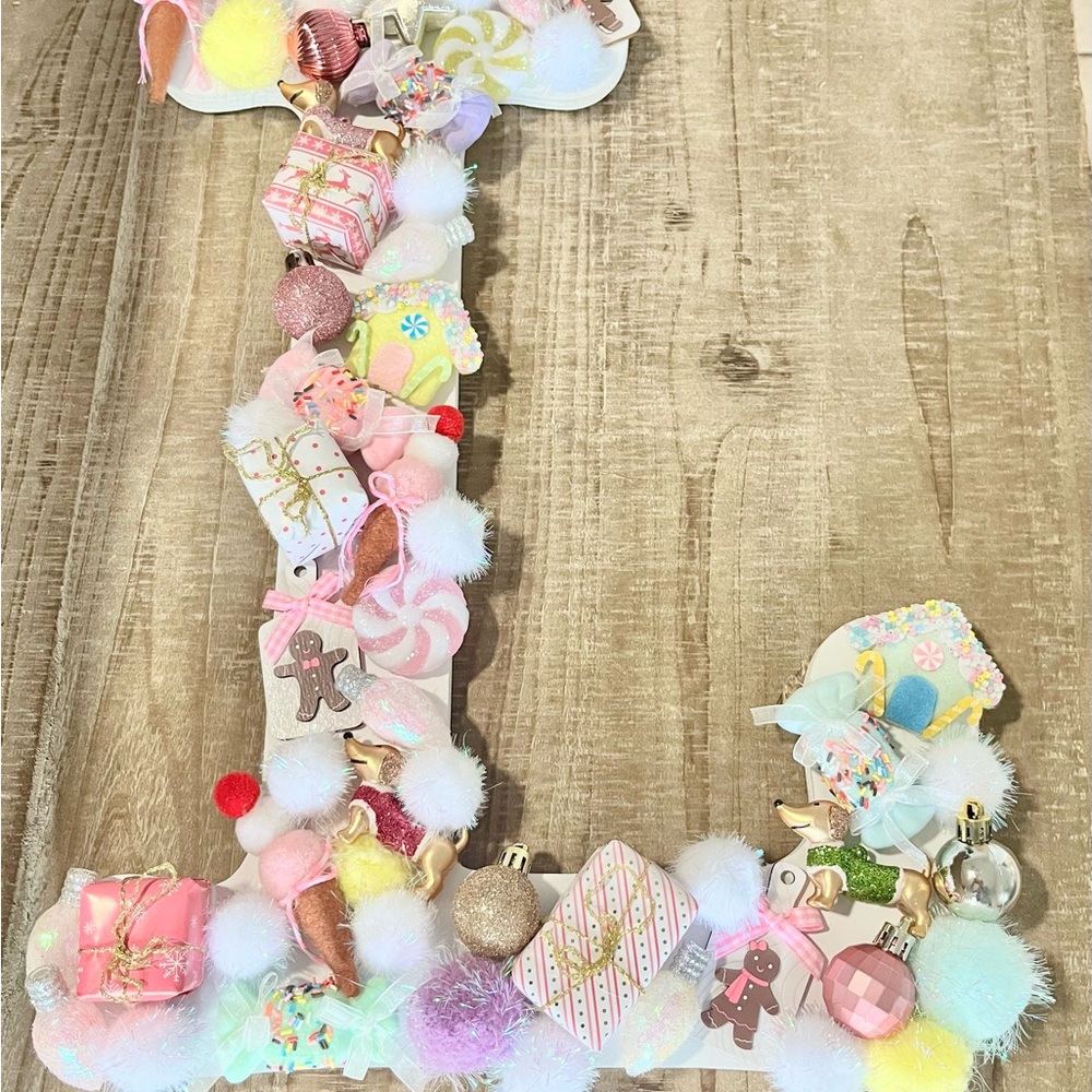 Personalized decorated wooden letter of your choice!!